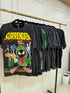 Charcoal Grey Animated Print Oversize T-shirts